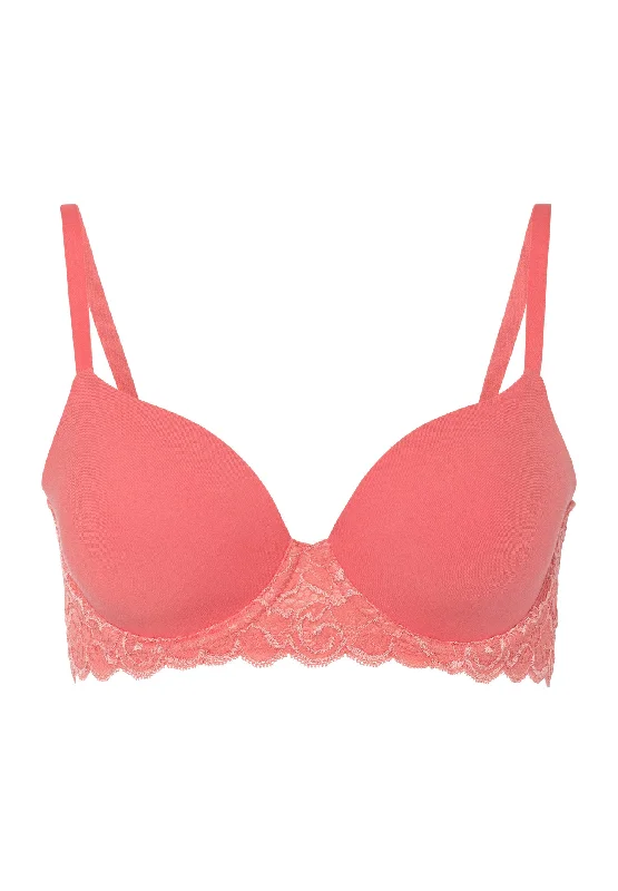 Luxury Moments Lace T-Shirt Bra | Porcelain Rose 71503-2309