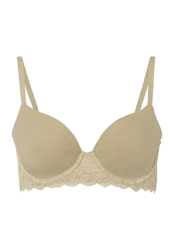 Luxury Moments Lace T-Shirt Bra | Moss Green 71503-2720