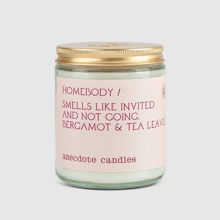 Anecdote Candle Homebody Bergamot and Tea Leaves