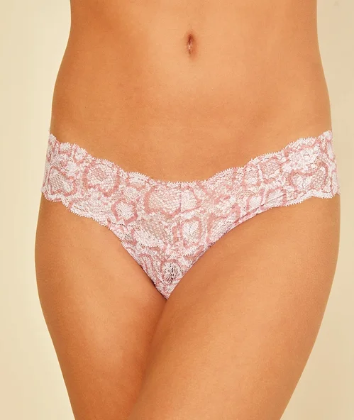 Cosabella Cutie Mandorla Snake Lace Thong Panty Nevep0321