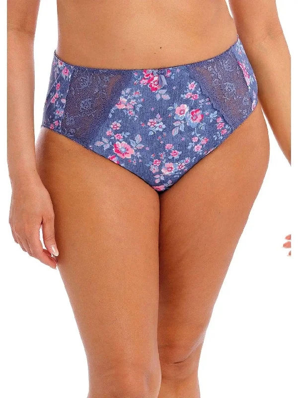 Denim Floral Morgan Full Brief