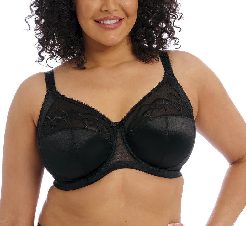 Elomi Cate Black Unlined Bra 4030