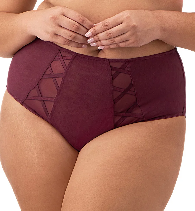 Elomi Sachi Matching Full Brief (4366) - Cabernet