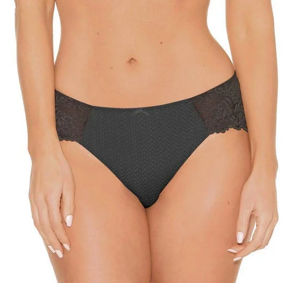 Fit Fully Yours Serena Black Bikini Panty U2762