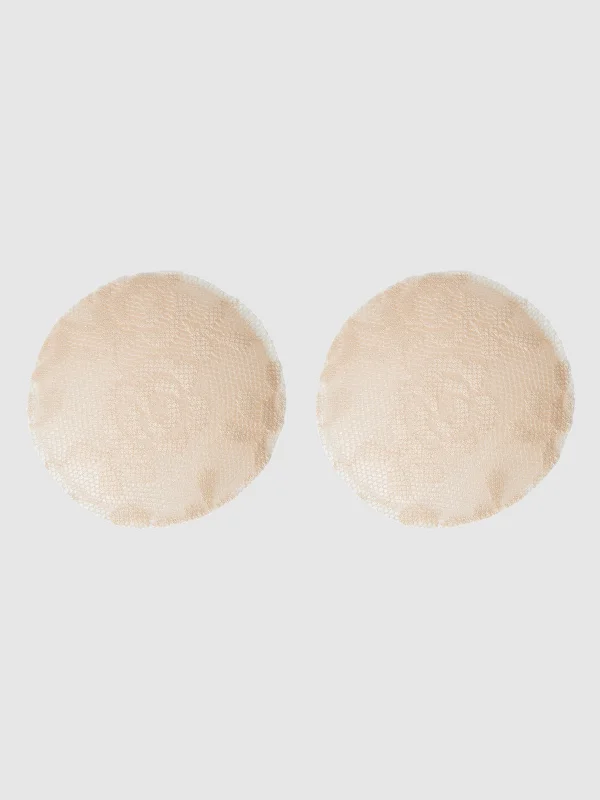 Silcone & Lace Circular Nipple Covers