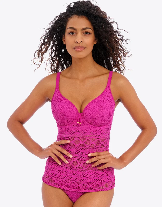 Freya Sundance Tankini Top Orchid