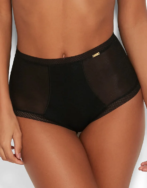 Gossard Glossies Deep Short Black