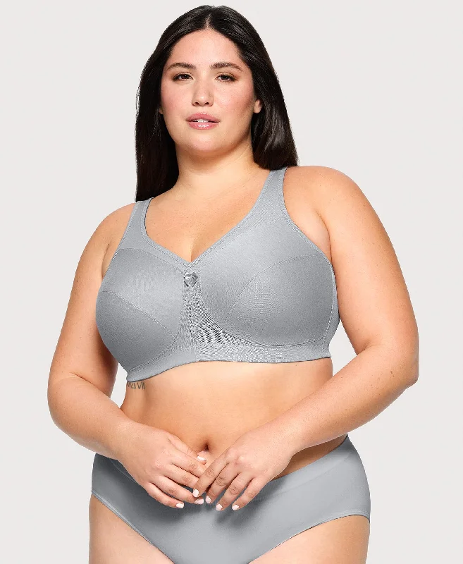 MagicLift Active Support Bra Gray Heather