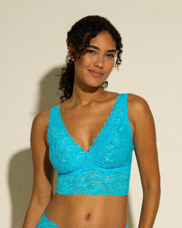 Bralette Alta Con Scollatura Profonda