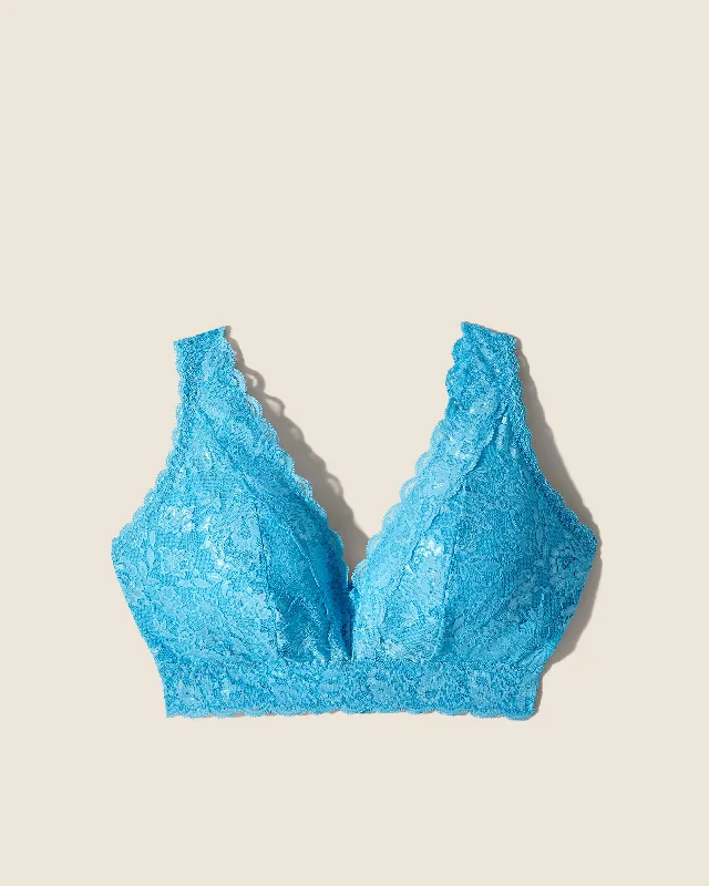 Bralette Super Curvy A Corpetto Con Scollatura A V