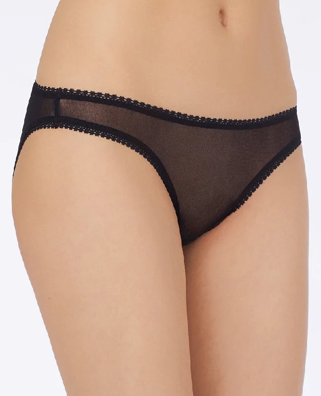 On Gossamer Mesh Hip Black Bikini Panty 3202