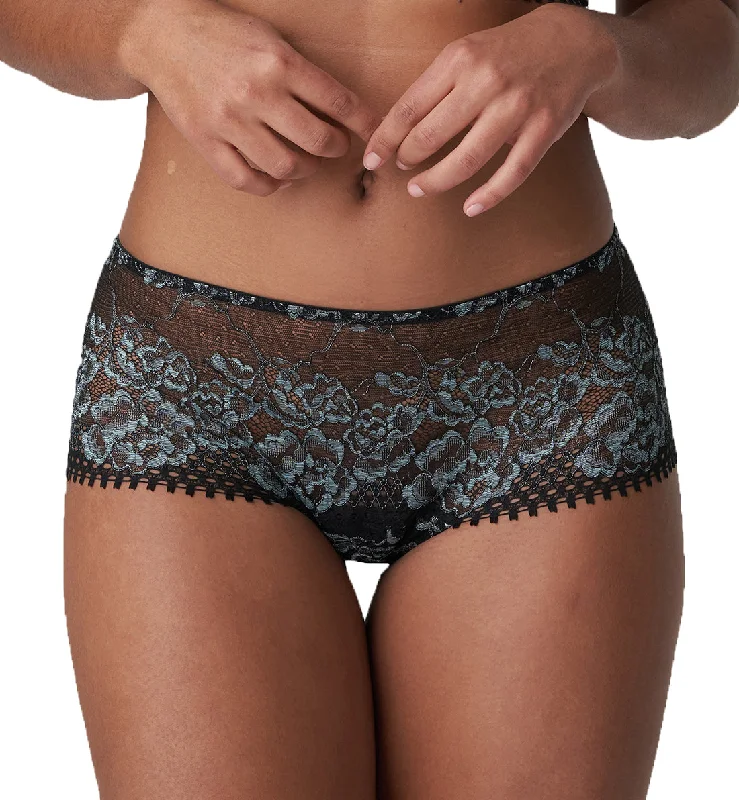 PrimaDonna Twist Rose Sauvage Matching Hotpants Panty (0542082) - Black