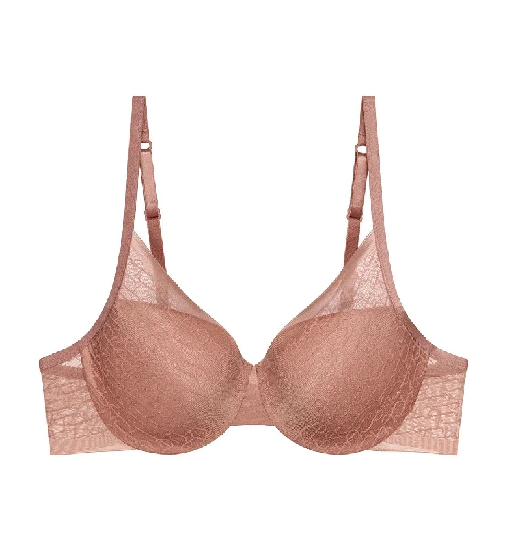 SIGNATURE SHEER WIRED PADDED BRA