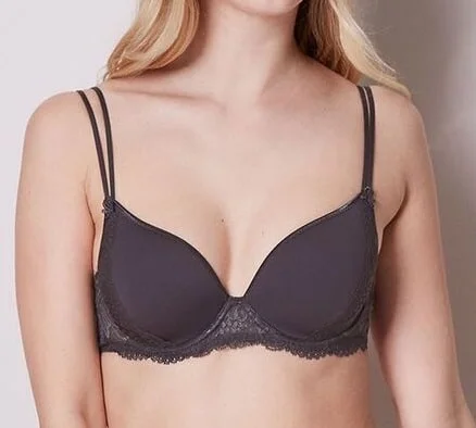 Simone Perele Promesse Grey Seamless Bra 12H316