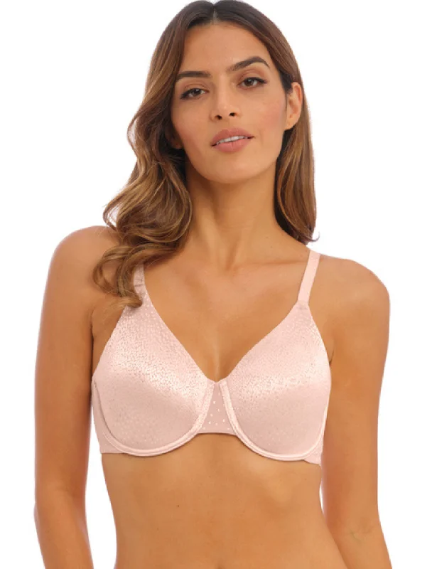 Wacoal Back Appeal Underwire Bra, Rose Dust | Rose Wacoal Minimizer Bra