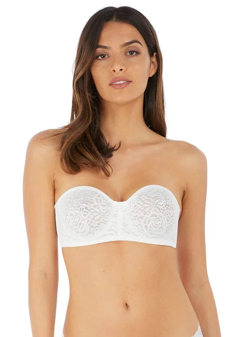 Wacoal Halo Lace Strapless Bra, Ivory | Ivory Strapless Bras | Wacoal Strapless