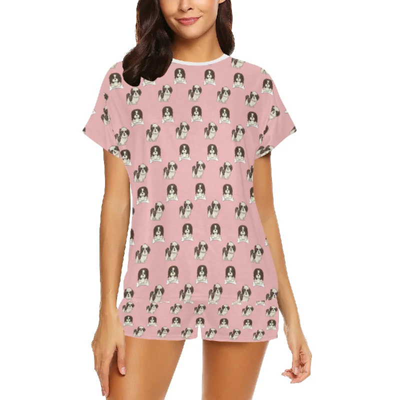 2 Piece Shih Tzu Pj Set - Cartoon