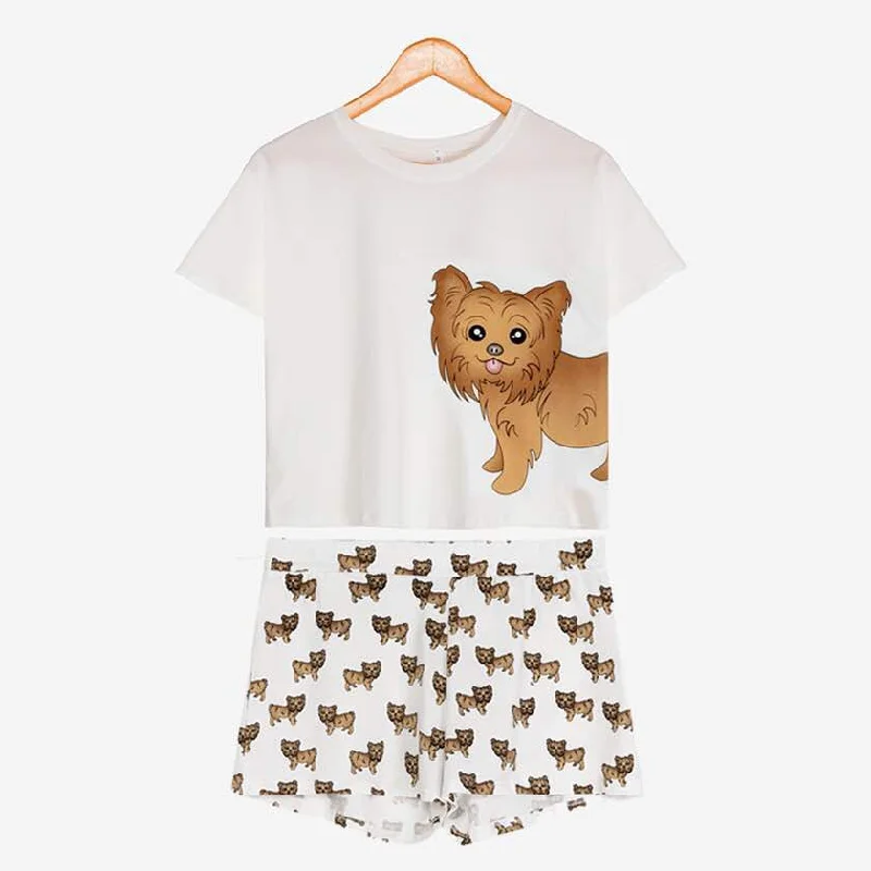 2 Piece Yorkie PJ Set