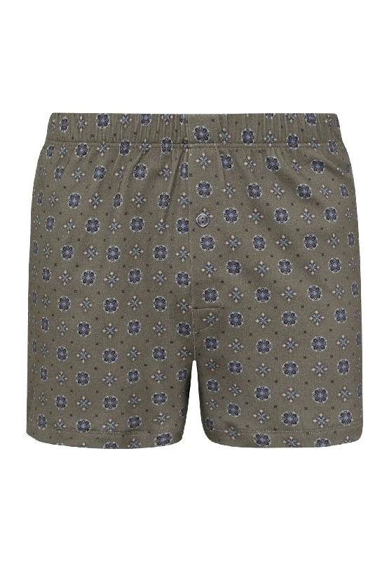 Fancy Jersey Knit Boxers | Antique Minimal 73290-2396