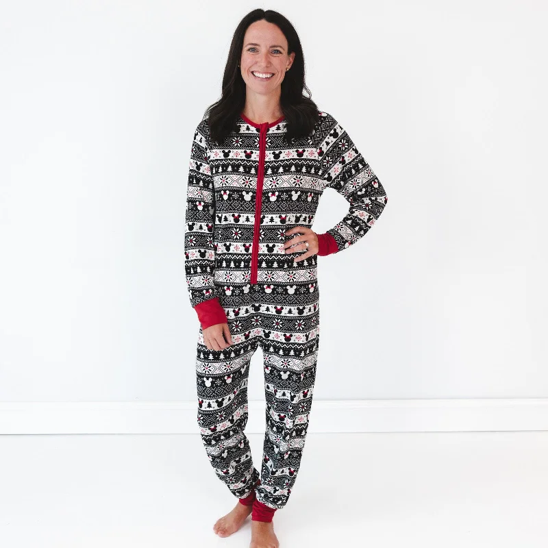 Disney Mickey Fair Isle Women's Zippy