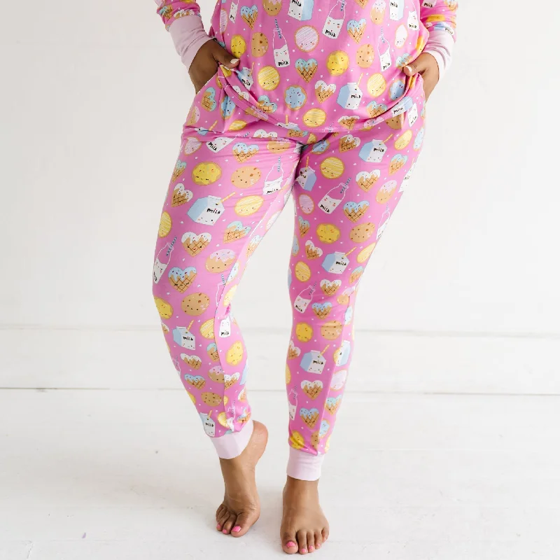 Pink Cookies & Milk Women's Pajama Pants