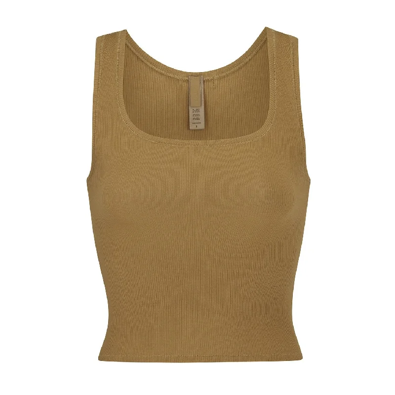 SOFT LOUNGE TANK | GOLD