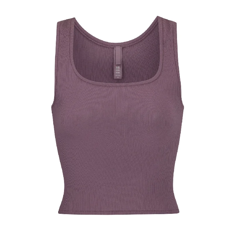 SOFT LOUNGE TANK | PLUM